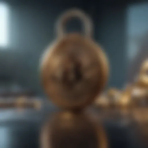 Abstract Concept of Digital Security