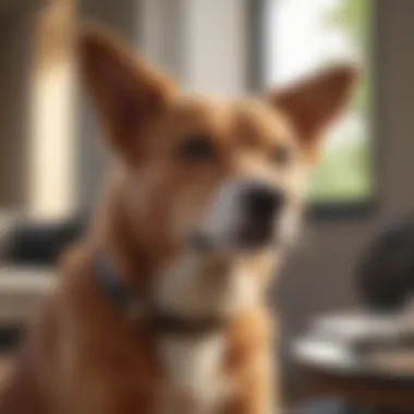 Abstract representation of the digital dog ownership trend