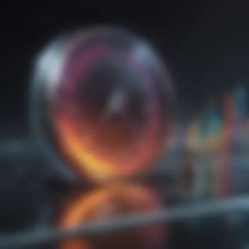 Abstract Financial Data Visualization