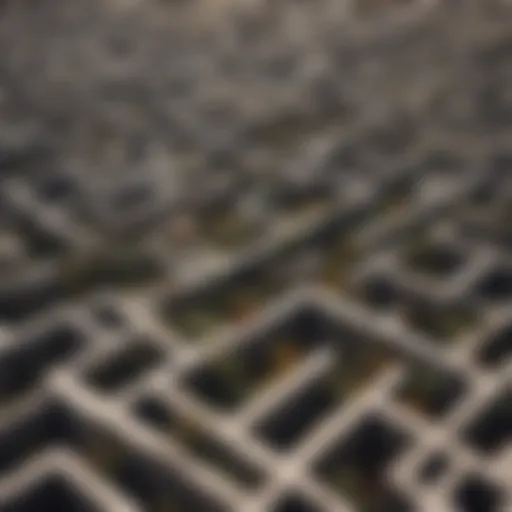 Abstract Glitch Art of a Digital Maze