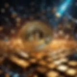 Abstract representation of blockchain technology