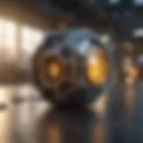 Abstract Technology Artwork