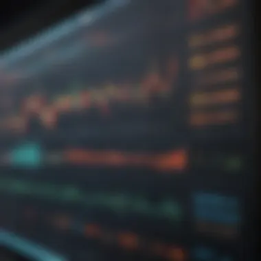 Live Data on Trading Platforms Advanced trading platform showcasing live stock data