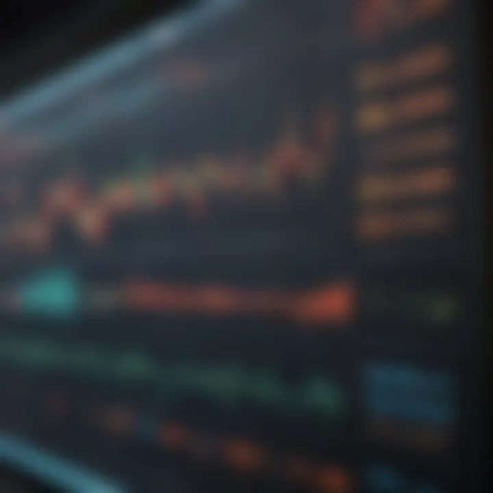 Live Data on Trading Platforms Advanced trading platform showcasing live stock data