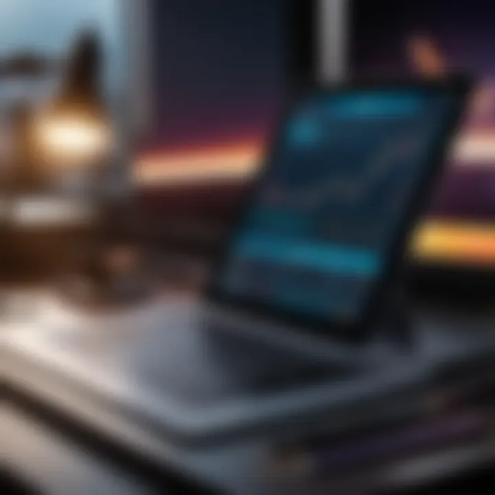 Illustration of advanced trading tools in action