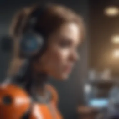 Boosting Productivity with AI Virtual Assistants AI virtual assistant enhancing productivity