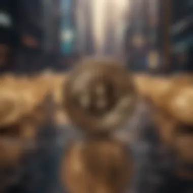 Intricate Visualization of Alpha Cryptocurrency Price Volatility