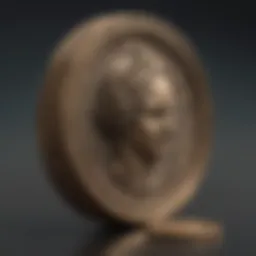 Antique Amos Coin Holder