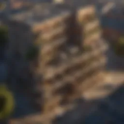 A detailed diagram illustrating the architecture of the Ropsten test network