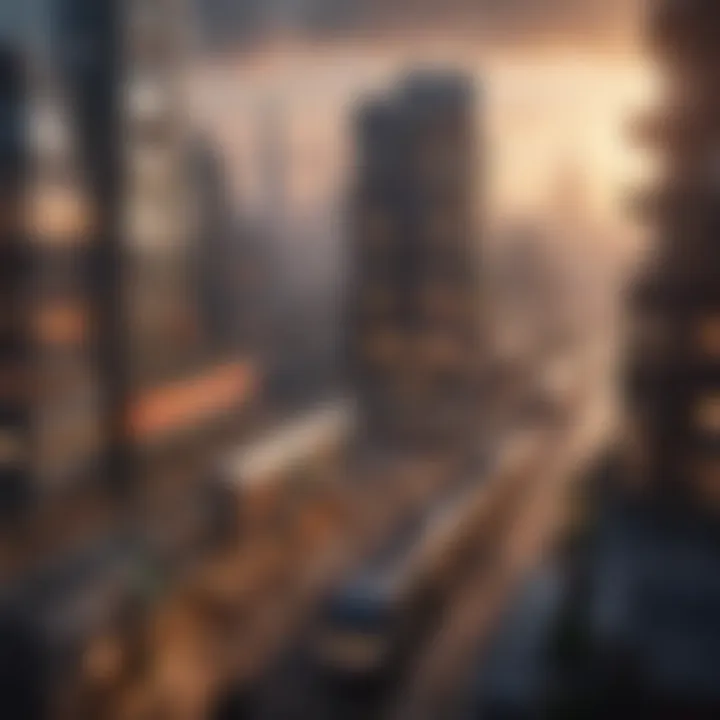 A futuristic illustration representing the potential future developments of the Ropsten network