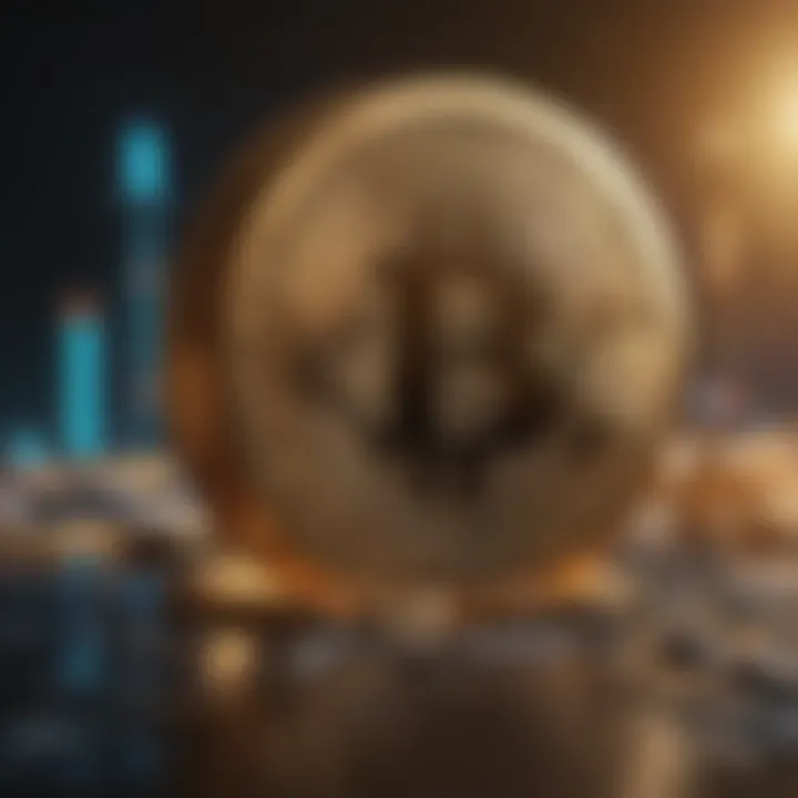 Technological Innovations in Cryptocurrency Visual representation of technological advancements in blockchain