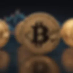 Graph depicting the rise of cryptocurrency prices over time