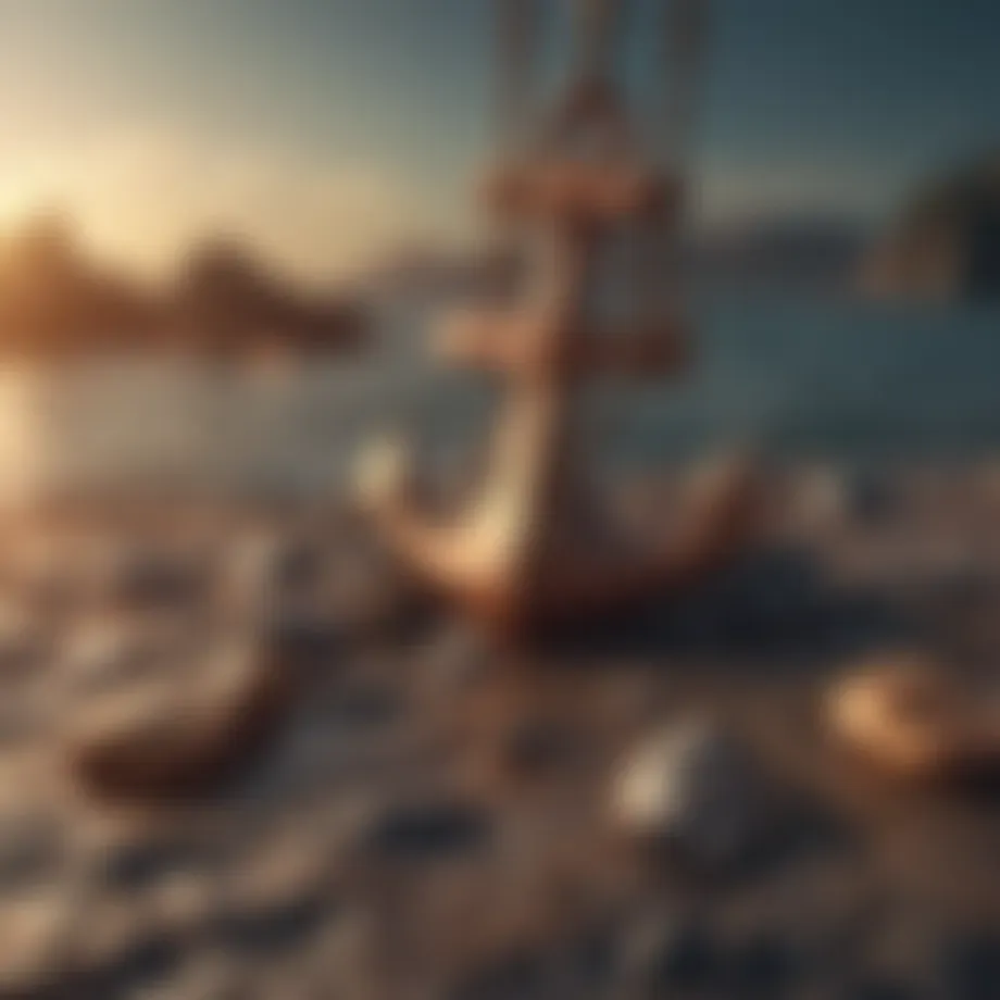 Abstract representation of Anchor Protocol staking ecosystem