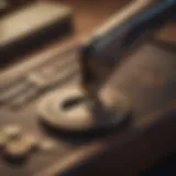 Antique Coin Hole Punch Tool