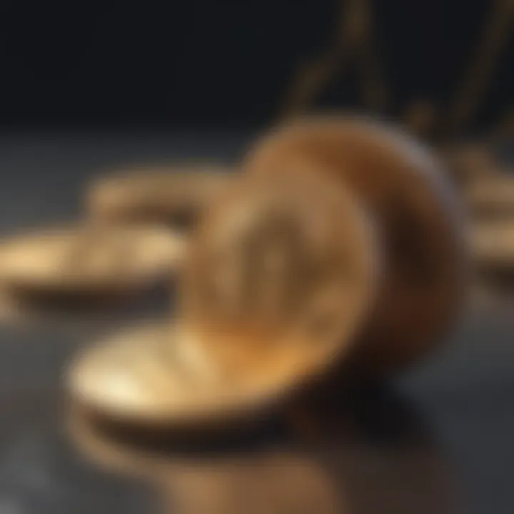 Illustration showcasing APY concept in crypto investments