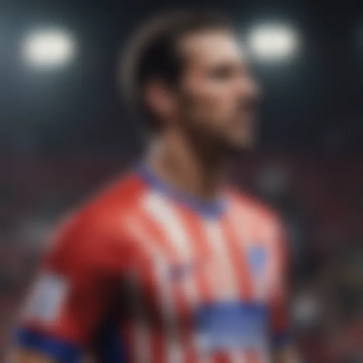 Legendary Striker for Atletico de Madrid