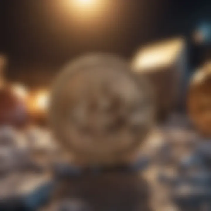 Visual depiction of Avalanche crypto's market impact and growth