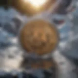 Abstract representation of Avalanche crypto's technological prowess
