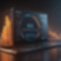 Illustration depicting AWS MSK metrics data visualization