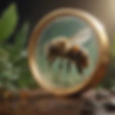 Future Prospects Vision Illustration for Bee Crypto Coin Future Prospects Vision Illustration for Bee Crypto Coin