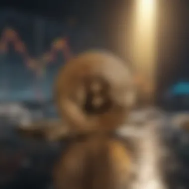 Navigating Cryptocurrency Market Volatility Visual representation of market dynamics and fluctuations