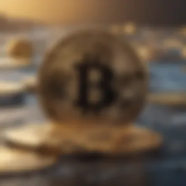 Global Economic Factors Illustration showing the influence of global economy on Bitcoin's cost