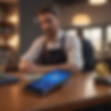 Infographic showing the implications of BitPay on businesses