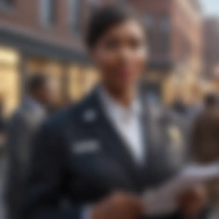 A graphic highlighting the features of the Black Wall Street app, emphasizing its role in community engagement.