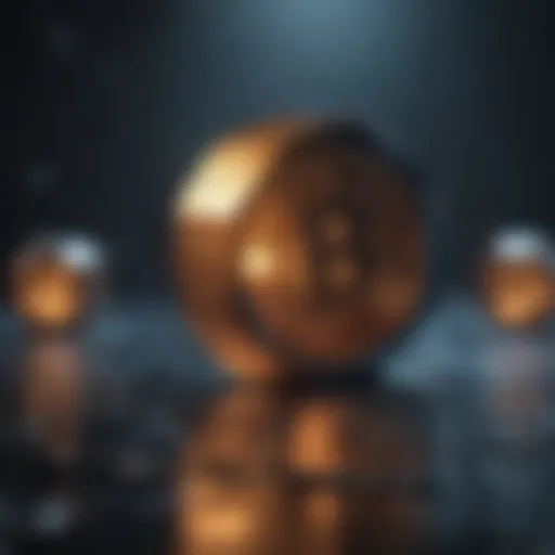 An abstract representation of blockchain network