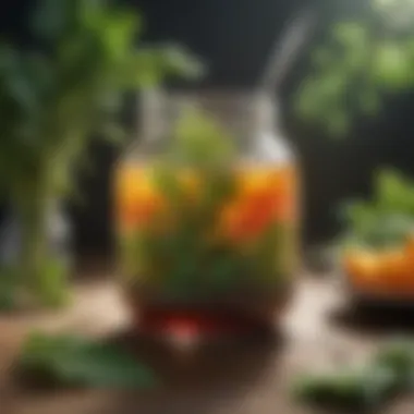 Botanical Infusion in Vegetarian Cooking Botanical exploration in vegetarian cuisine