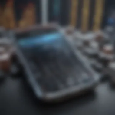 Stock Trading Platforms for Blackberry Illustration of various stock trading platforms