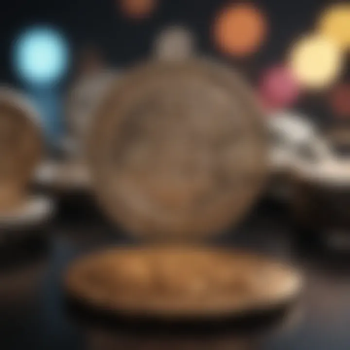 Conceptual representation of buyer's journey in acquiring NFT tokens
