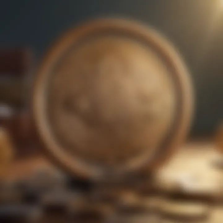 Illustration showcasing a strategic investment plan for cryptocurrency within a Roth IRA