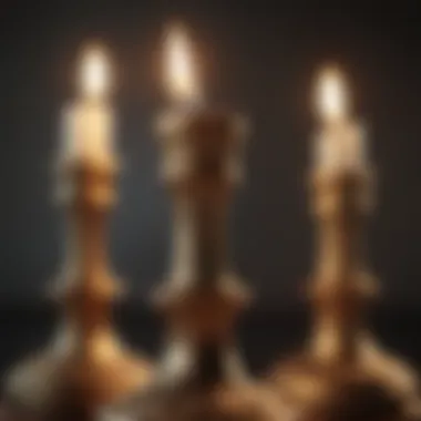 Candlestick pattern illustrating bullish signals