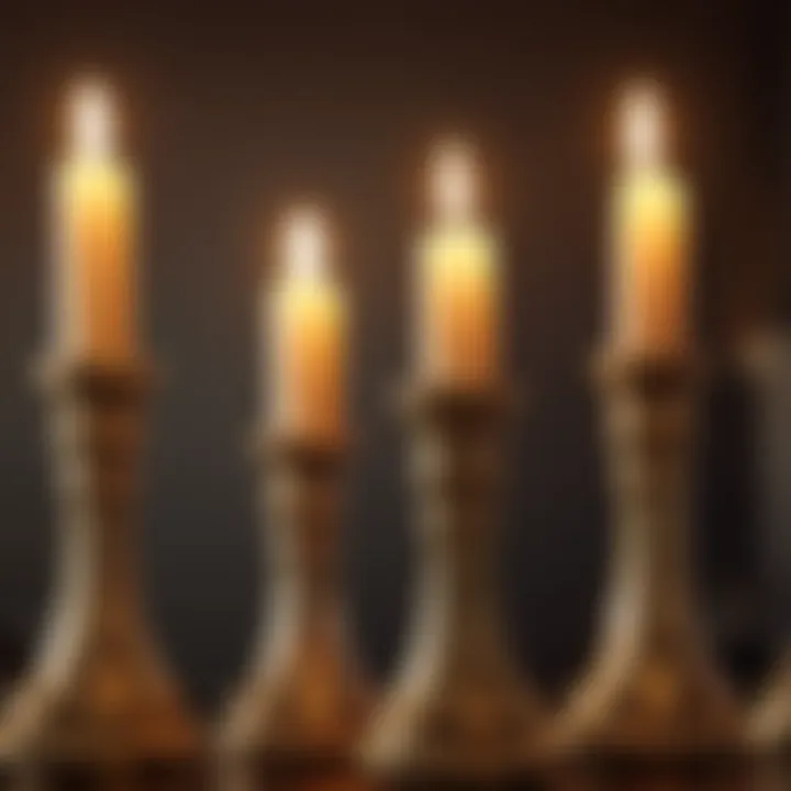 Visual representation of candlestick pattern interpretation