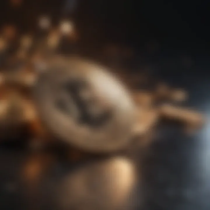 Conceptual representation of market dynamics surrounding Cardano's cryptocurrency