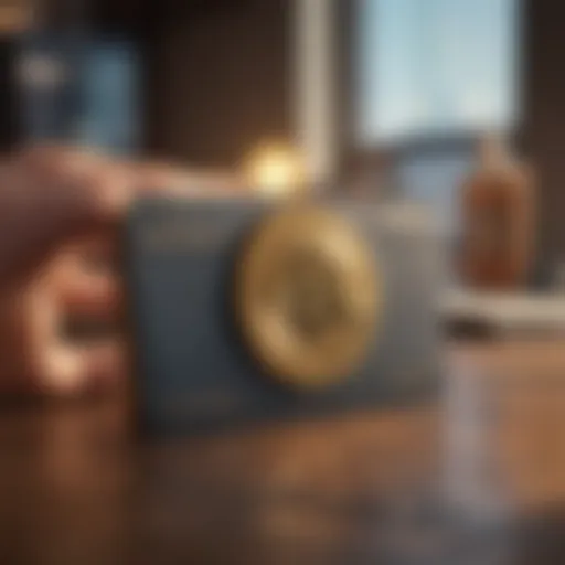 A digital wallet showcasing various cryptocurrencies.