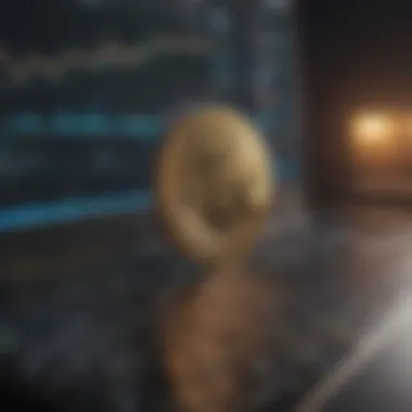 Navigating Cryptocurrency Exchange Platforms A computer screen displaying a cryptocurrency exchange platform.