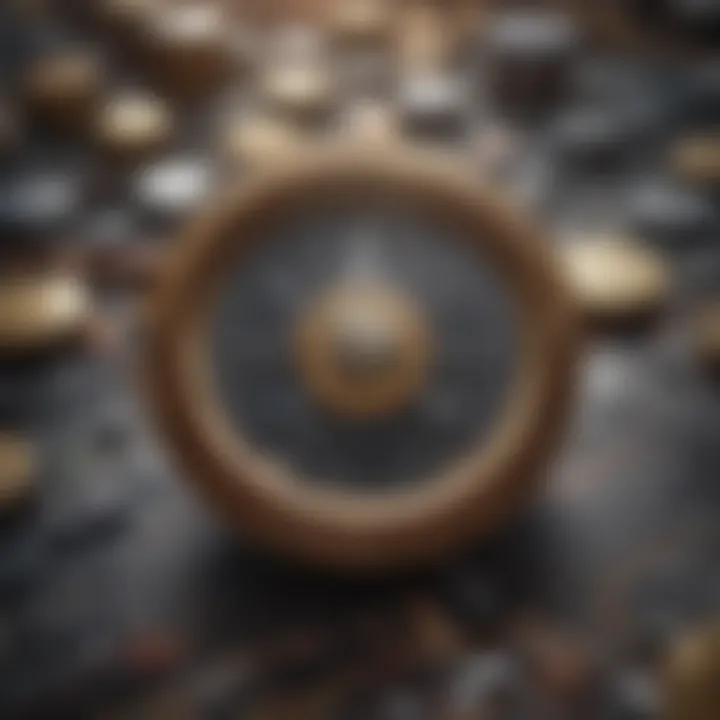 Challenges of cellular crypto illustration