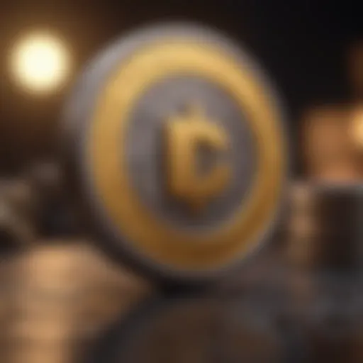 Visual representation of Chatcoin transactions in a messaging app