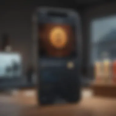 User interface of the Chime video app showcasing its innovative design