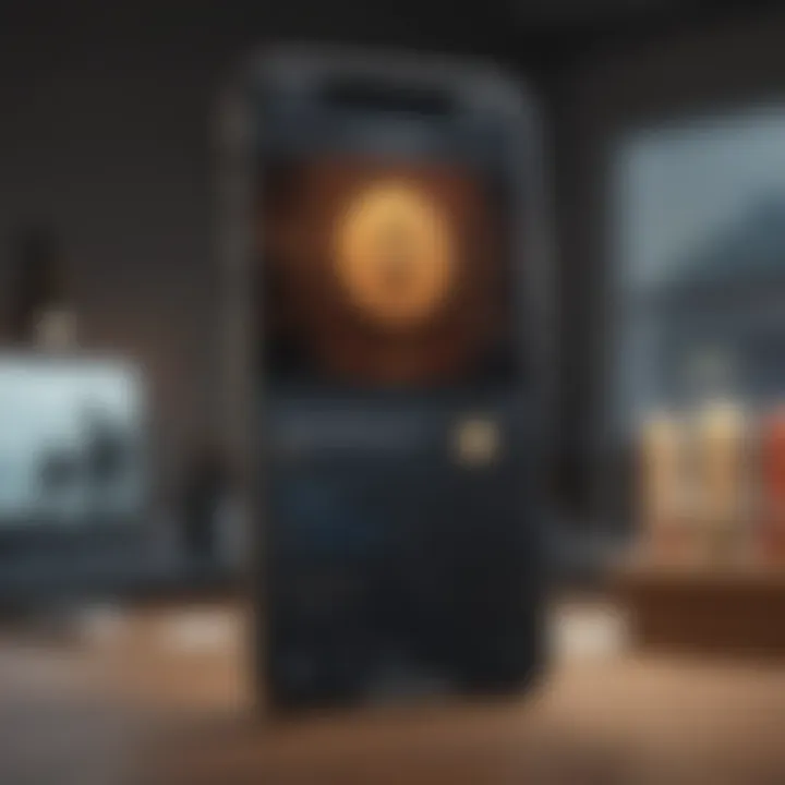 User interface of the Chime video app showcasing its innovative design