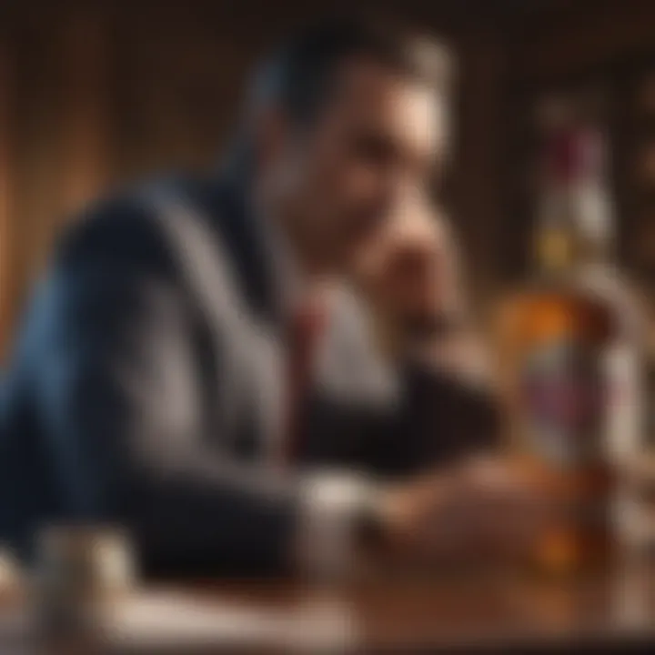 Strategic Chivas Managerial Planning Chivas Manager Strategizing Illustration