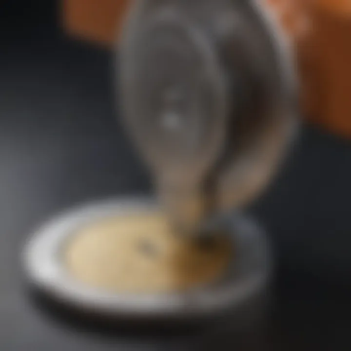 Close-up of Coin Hole Punch Mechanism