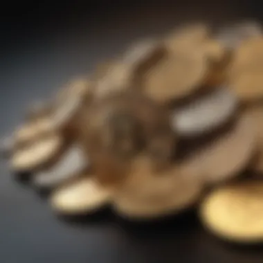 A digital wallet overflowing with various cryptocurrencies symbolizing continuous earnings.