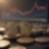 Detailed chart showing Coinbase stock trends