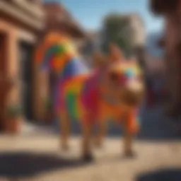 Colorful Traditional Piñata