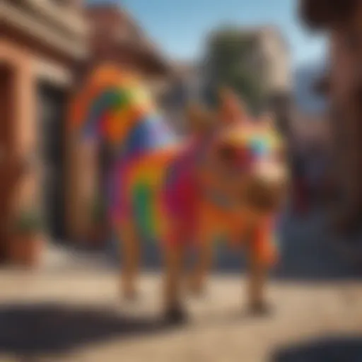 Colorful Traditional Piñata