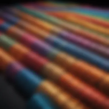 Vibrant Weave Selection Colorful Weave Options