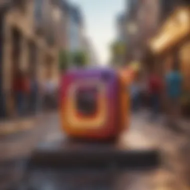 Community Engagement on Instagram A visual representation of community engagement on Instagram